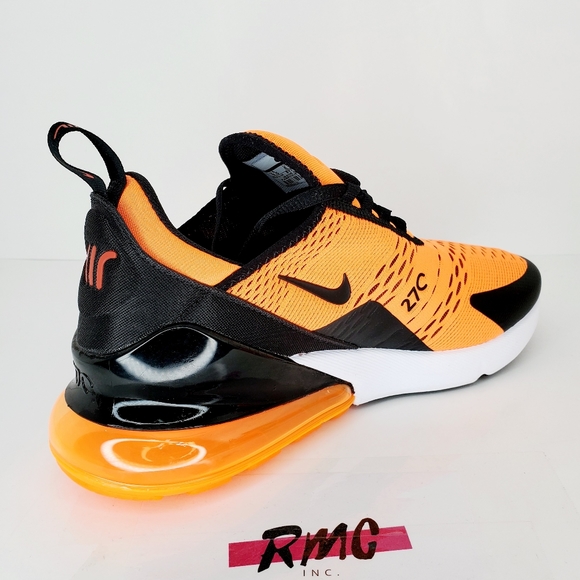 Nike Air Max 270 Total Orange Black White Orange - Picture 5 of 8